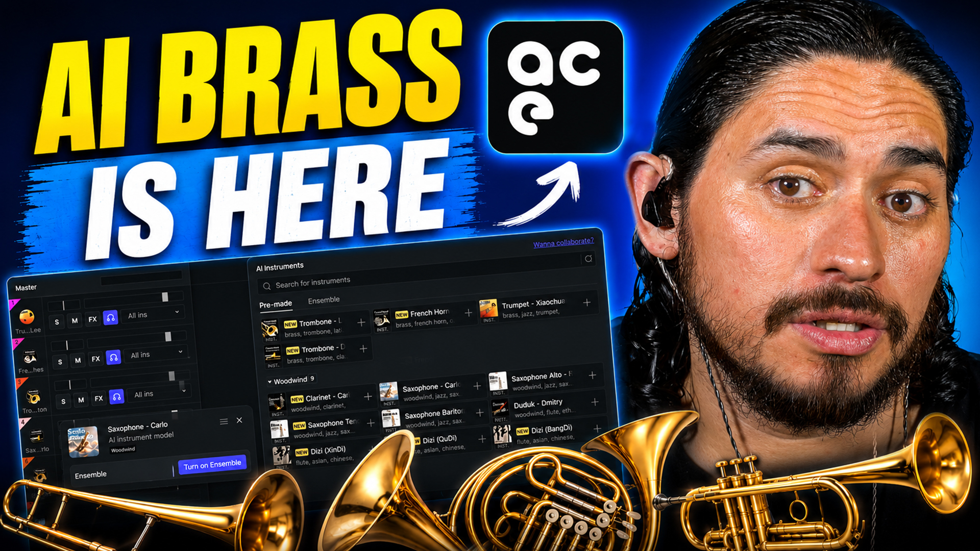 Compose Real Brass Parts FAST with ACE Studio